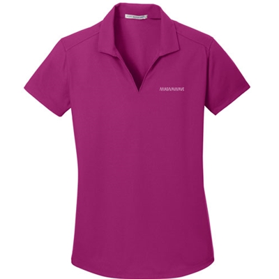 MW130<br>Ladies Port Authority Dry Zone Grid Polos