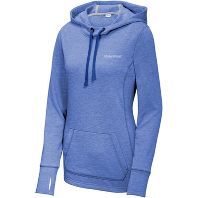 MW132<br>Ladies Sport-Tek Posicharge Tri-Blend Wicking Fleece Hooded Pullovers